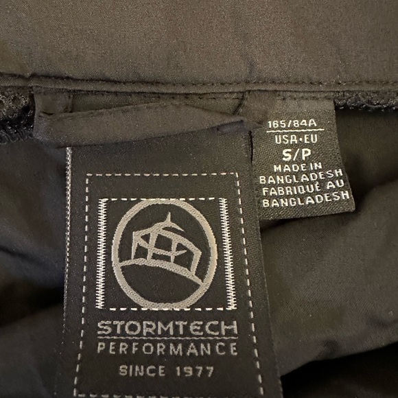 Stormtech Unisex Small Nautilus Performance Shell Jacket KX-1 Full Zip Black NEW - Picture 13 of 14